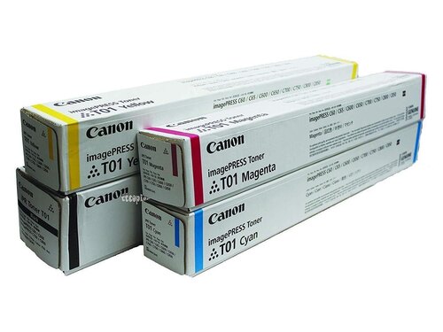 Canon T01 Toner Cartridge - Color: C/M/Y/K