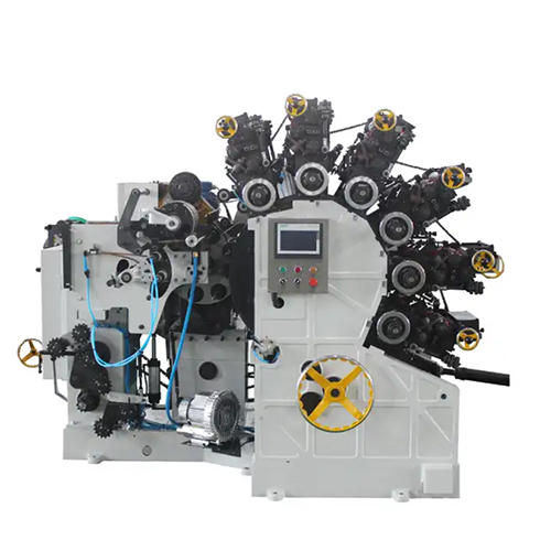 6-Colors Offset Ink Printing Machine For Aluminum Cosmetic Tube Making Line - Color: White