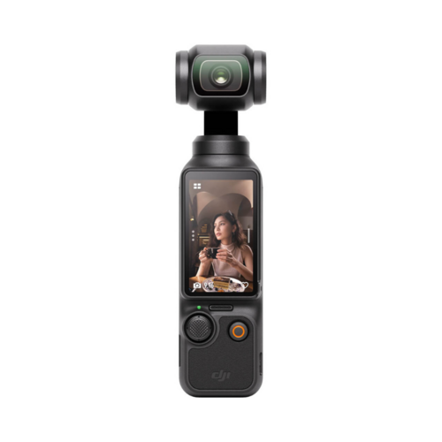 Black Dji Osmo Pocket 3 Action Camera