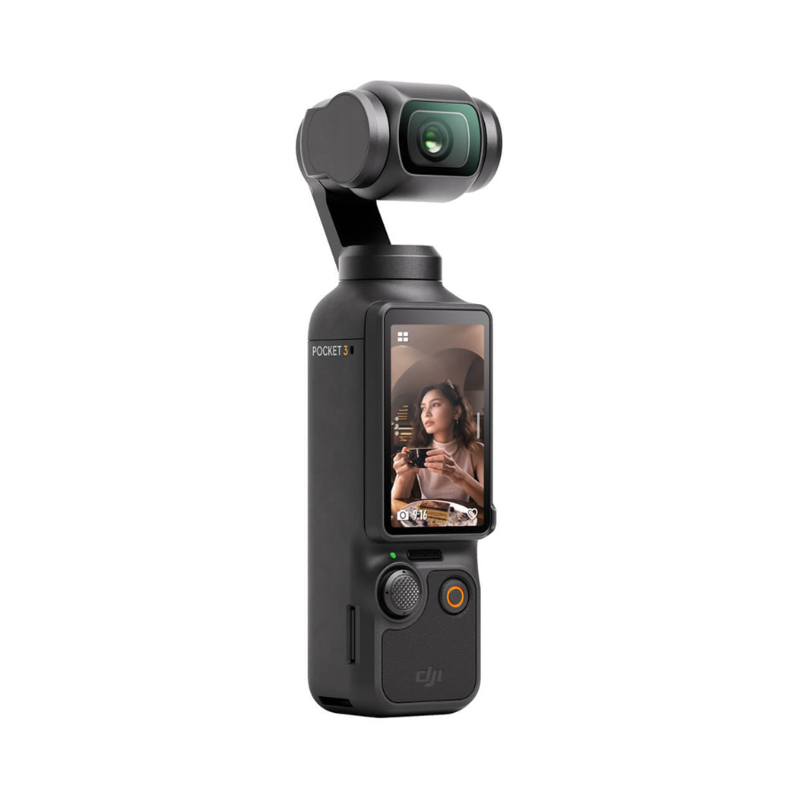 Black Dji Osmo Pocket 3 Action Camera