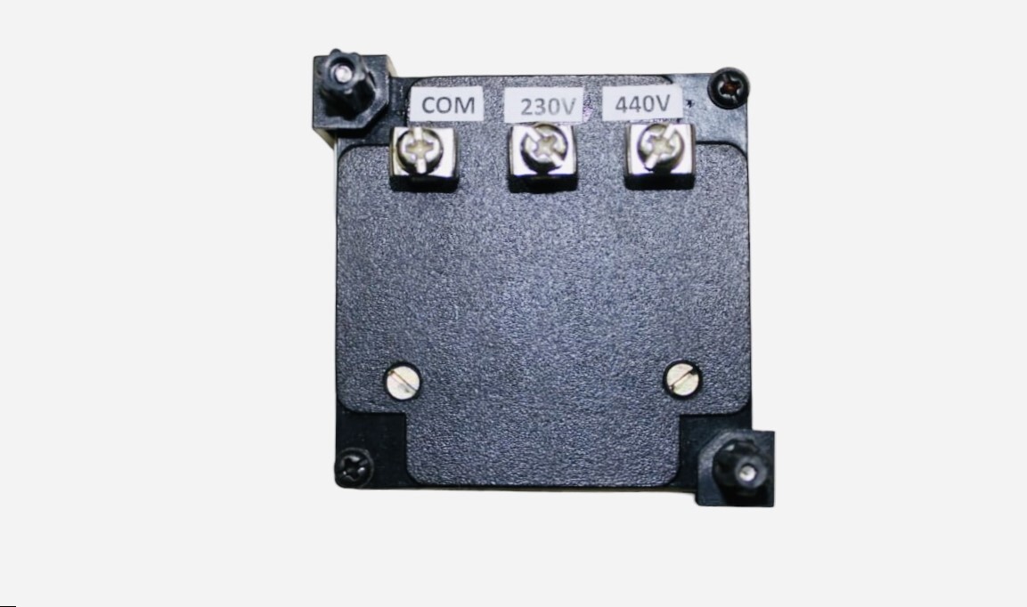 Frequency Meter - Plastic, 96mm Square | 1% Accuracy, White Color, 45-55 Hz Range, Designed For Generators And Panels