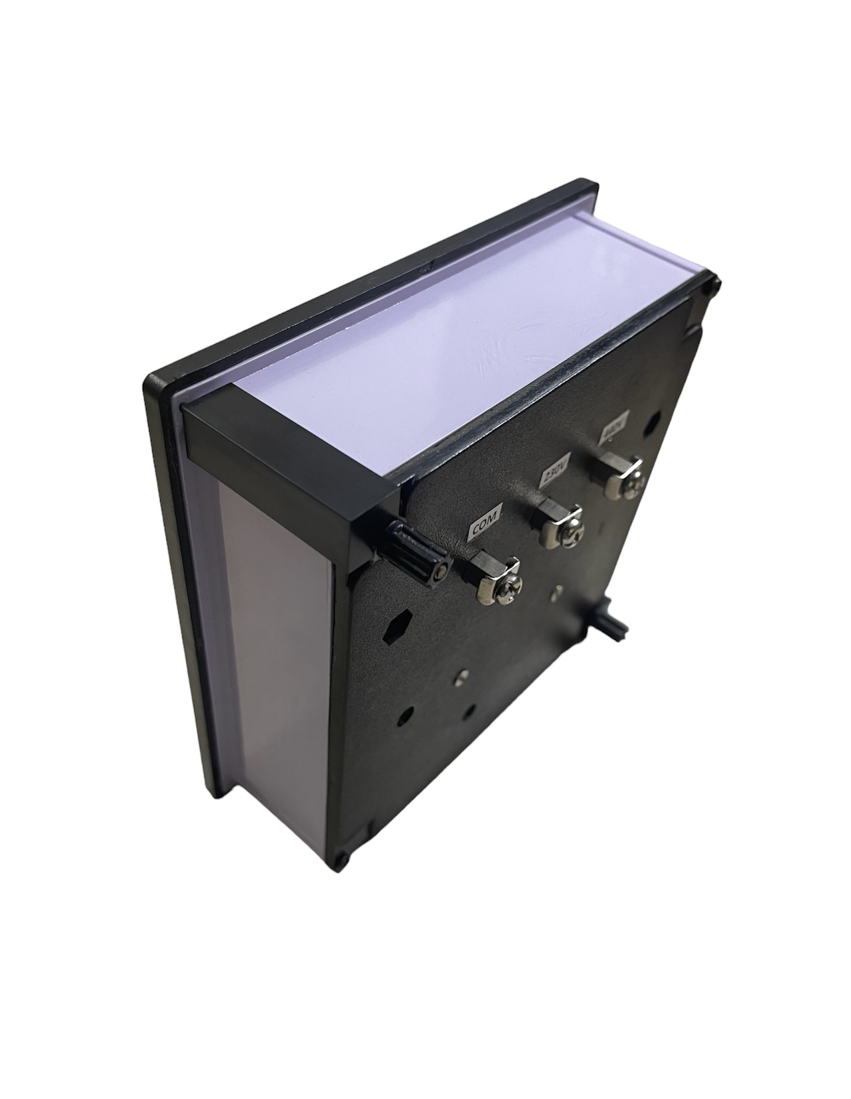 Analog Frequency Meter - Plastic, 96 Mm Square | 40-60 Hz Range, 1% Accuracy, White Analog Display, 230v Ac Power Supply