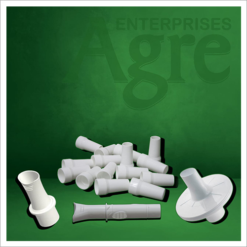 White Plastic Disposable Mouthpieces