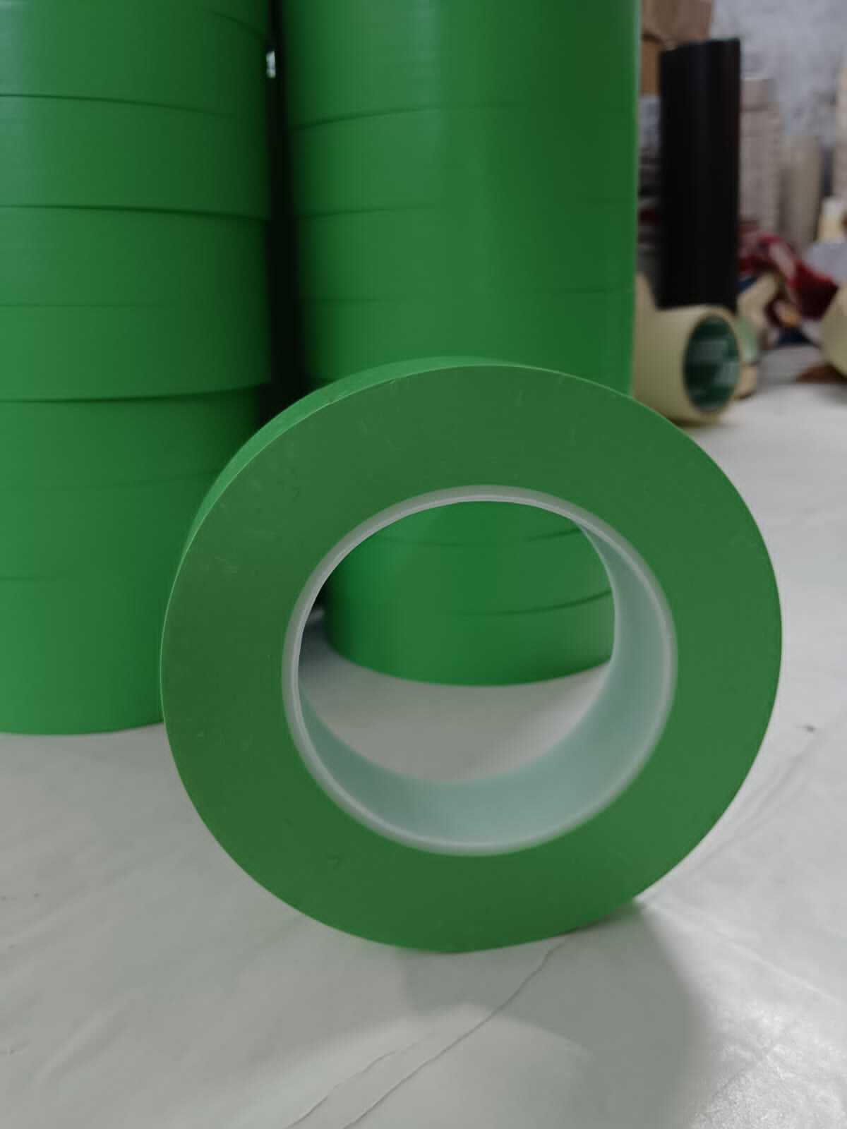Fine Line Masking Tapes - Adhesive Rubber, 5-1250 Mm Width, Green Color | Single Sided For Commercial And Industrial Uses