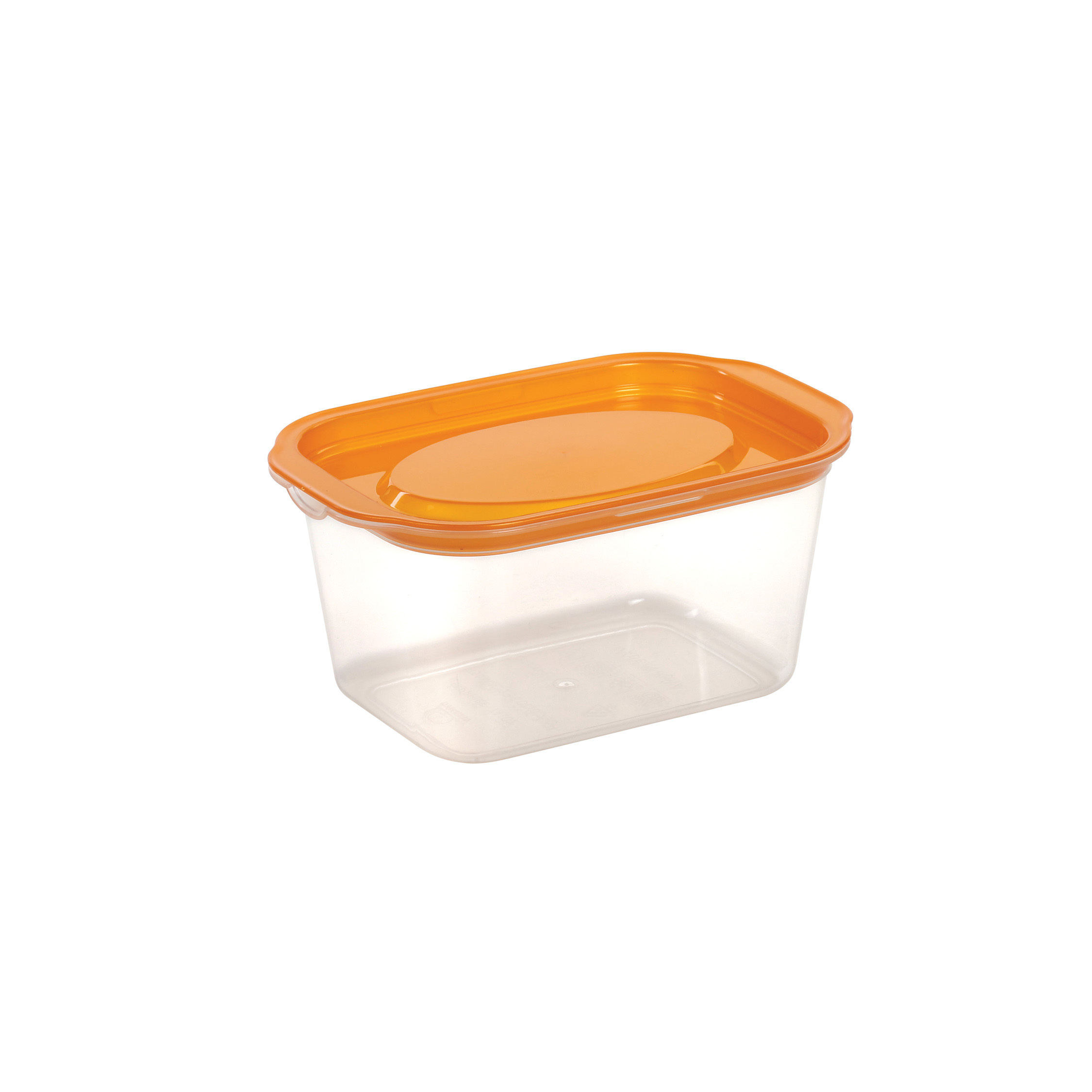 Plastic Airtight Food Storage Tall Container - 750ml | Food-grade, Bpa Free, Eco-friendly, Biodegradable, Microwave Safe, Rectangular, 165 X 112 X 80 Mm, Press Lid