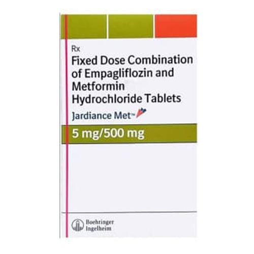 Jardiance Met 5-500MG टेबलेट एक प्रभावी दवा है जो टाइप 2 मधुमेह के प्रबंधन में मदद करती है। यह रक्त शर्करा के स्तर को नियंत्रित करने के लिए सहायक होती है और इसे डॉक्टर के निर्देशानुसार लेना चाहिए।