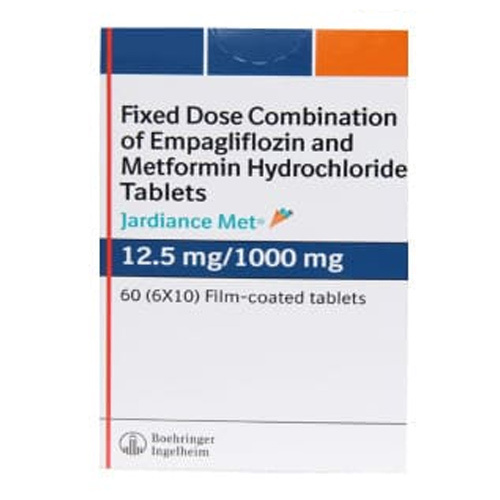 Jardiance Met 12.5-1000Mg Tablet Age Group: Adult