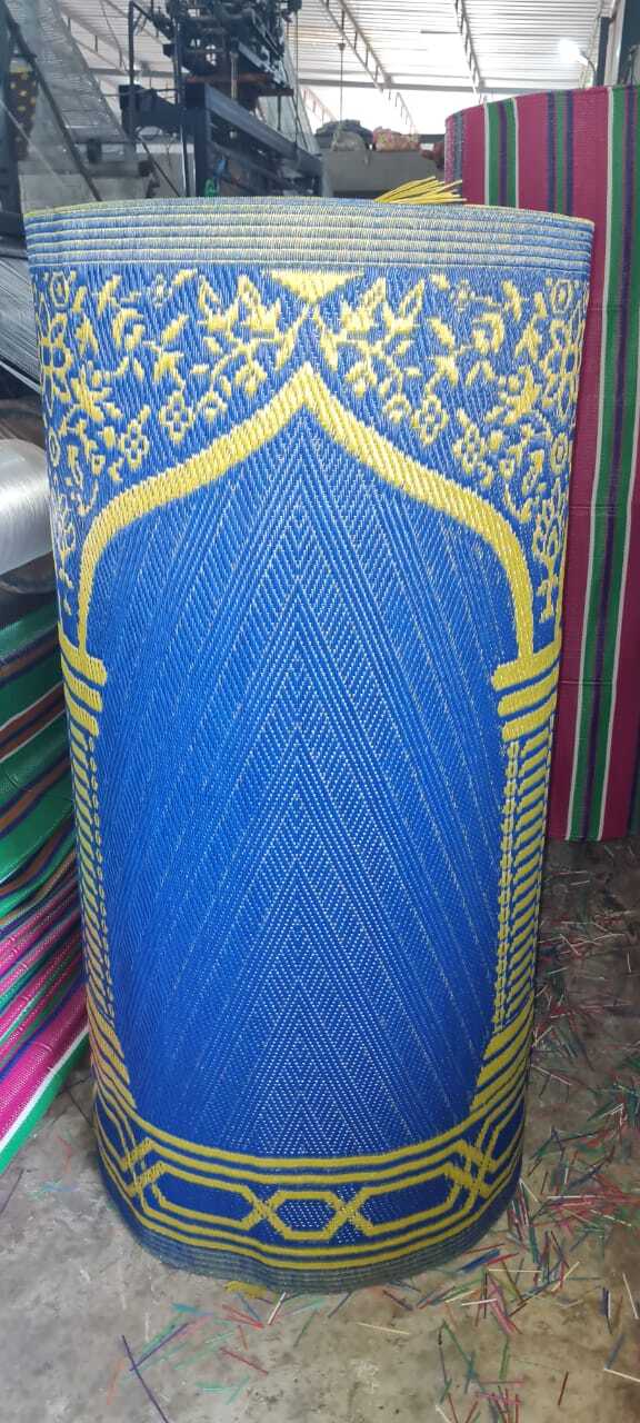 Prayer Mat - Cotton Blend, Standard Size | Multicolor Design For Home Use