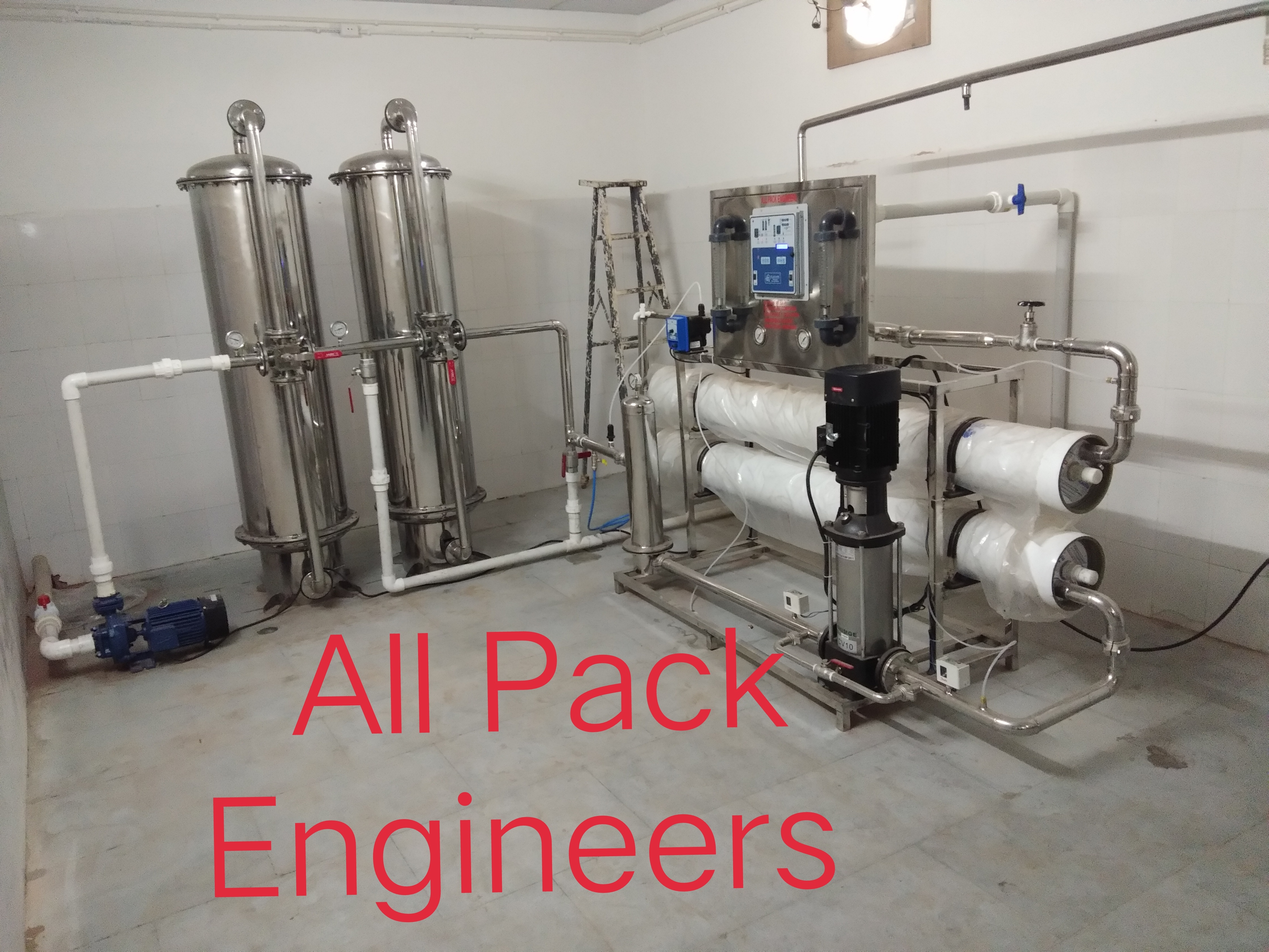 Packaged Drinking Water Plant - Stainless Steel, 440v Electric Drive, High Purity Level , Full Automatic Operation With 2x Recycle Rate, Efficient Power Consumption