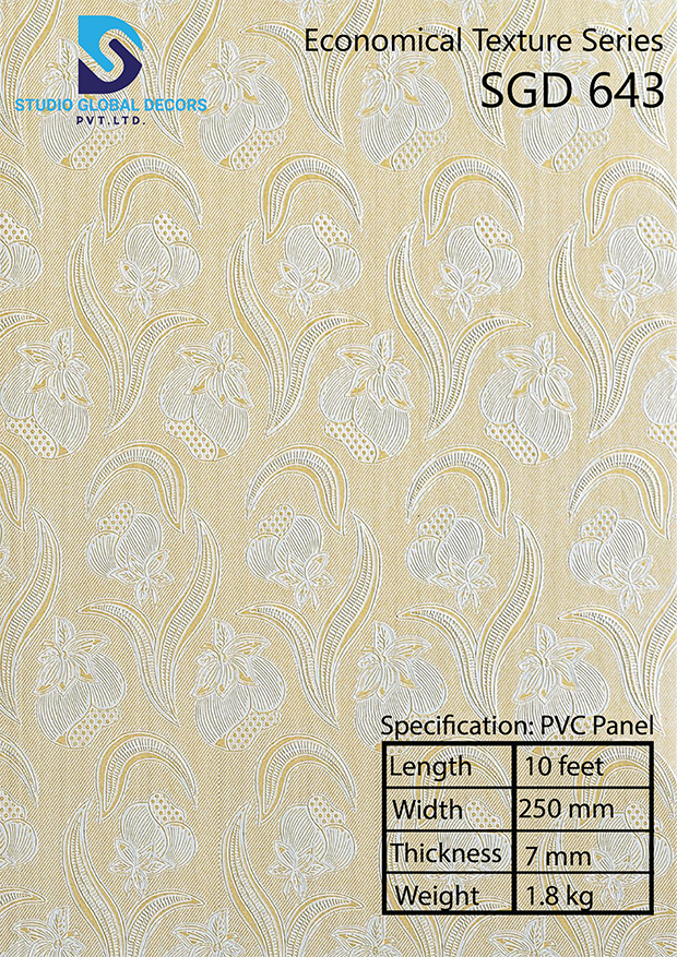 Texture Pvc Wall Panel - Color: More Than 50 Designs Available