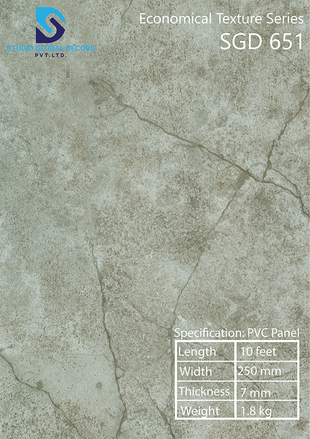 Texture Pvc Panel - Color: More Than 50 Designs Available