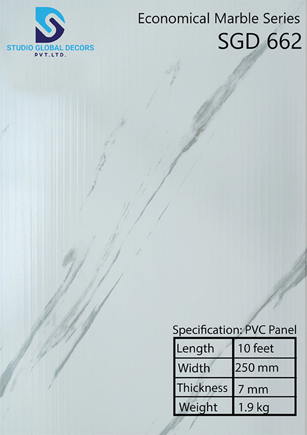 Marble Pvc Wall Panel - Color: More Than 50 Designs Available
