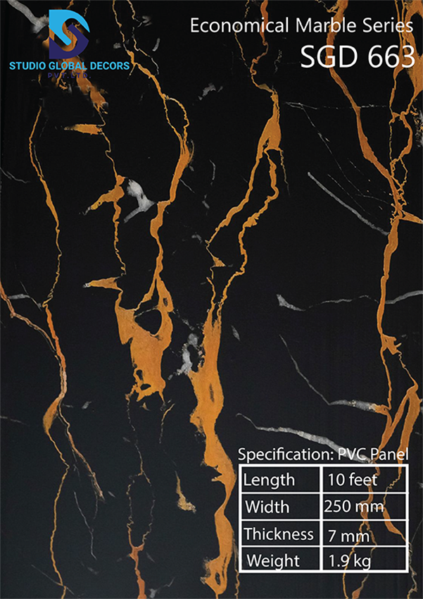 Marble Pvc Wall Panel - Color: More Than 50 Designs Available