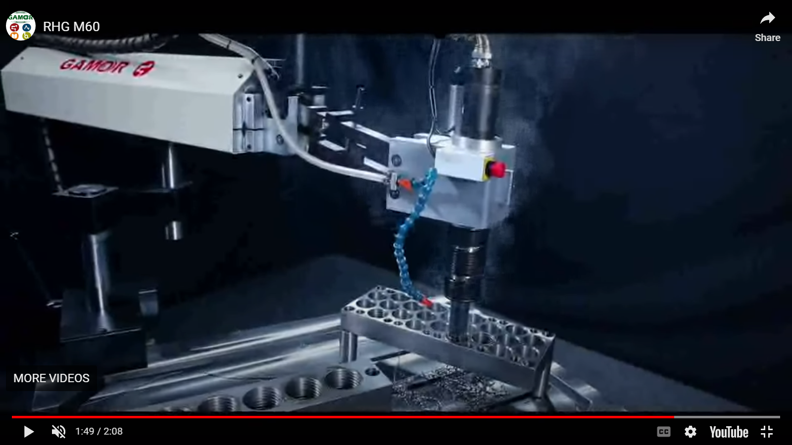 Automatic Arm Tapping Machine Rhg M60 - Body Material: Steel
