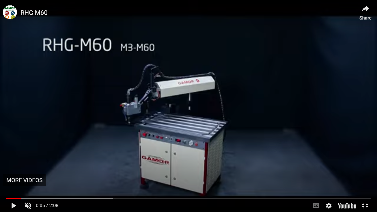 Automatic Arm Tapping Machine Rhg M60 - Body Material: Steel
