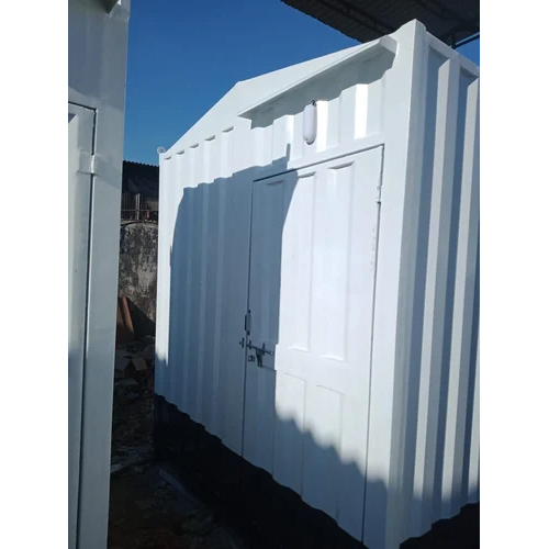 White G I Prefabricated Electrical Control Panel Cabin