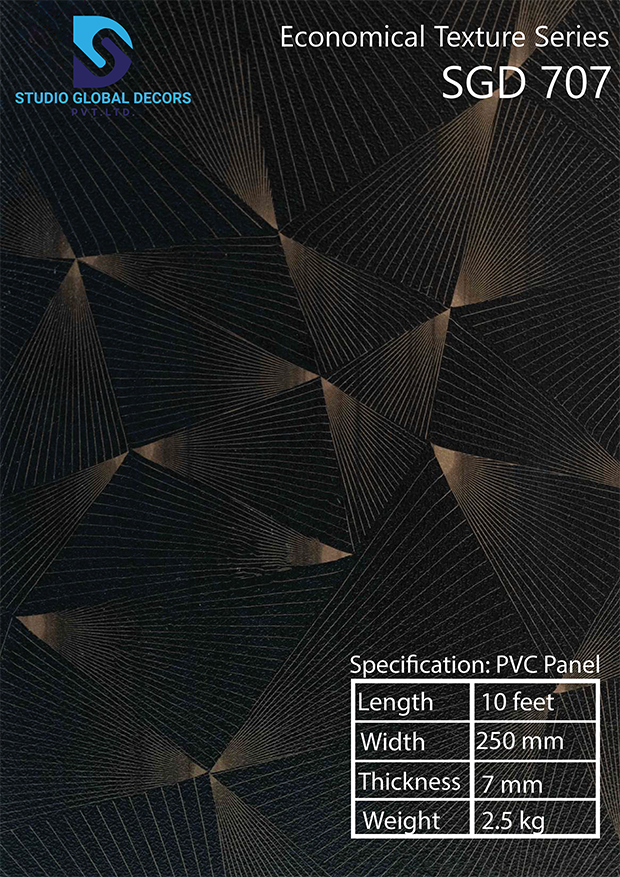Laminated Pvc Wall Panel - Color: More Than 50 Designs Available