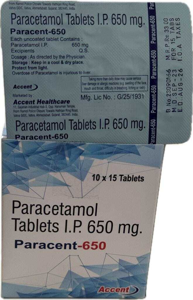 Paracent-650 Tab