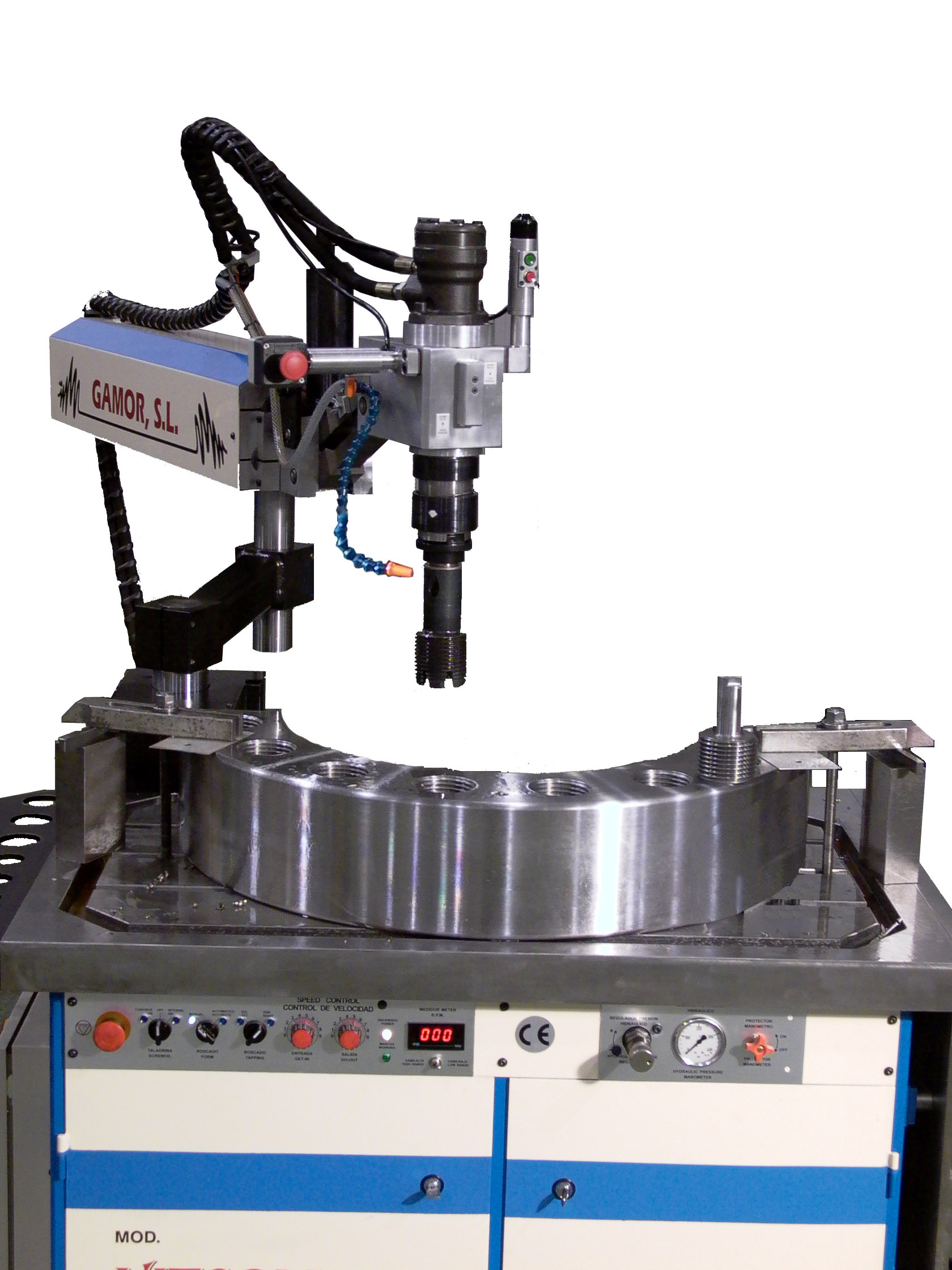 Horizontal Tapping Machine Body Material: Steel