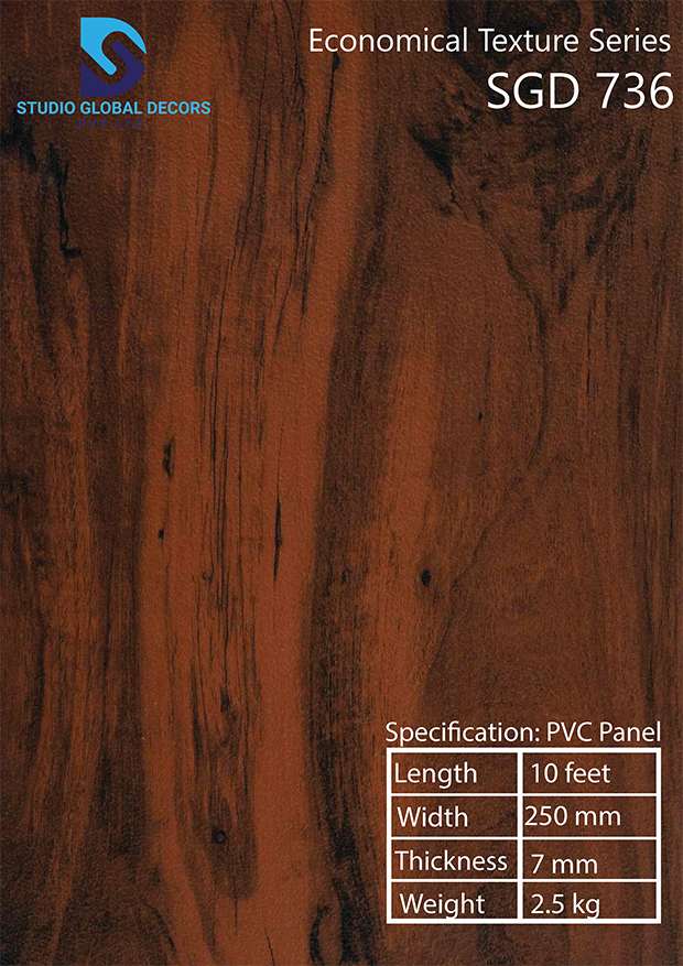 Laminated Wall Pvc Panel - Color: More Than 50 Designs Available