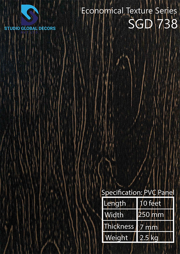 Laminated Wall Pvc Panel - Color: More Than 50 Designs Available