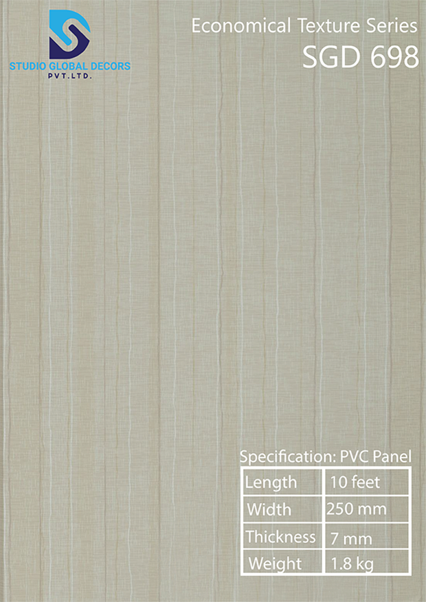 Decorative Pvc Panel - Color: More Than 50 Designs Available