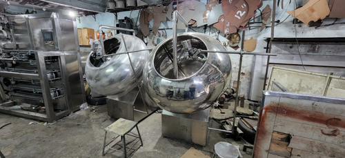 Coating Pan - Stainless Steel, 5-200 Kg/hr Capacity | High Durability, Flawless Finish, Sturdy Structure