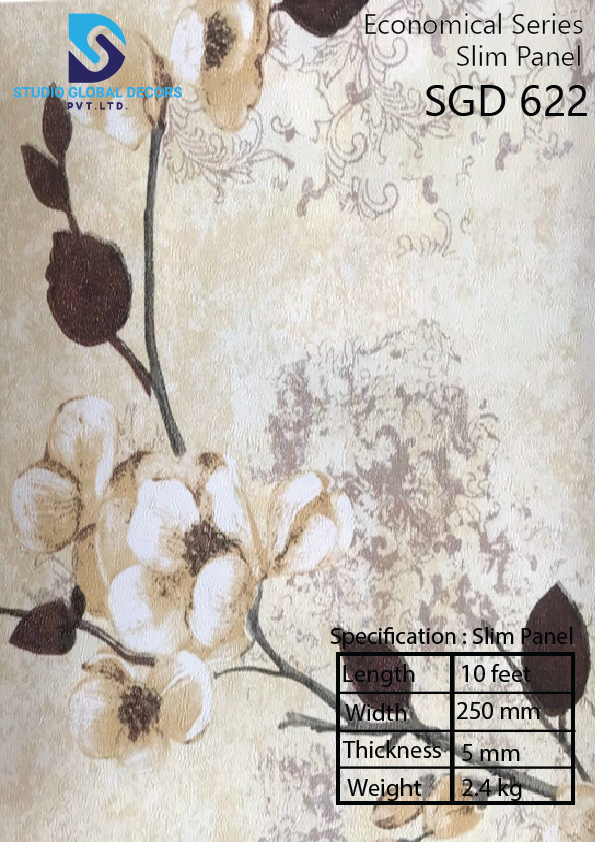 Laminated Pvc Panel - Color: More Than 50 Designs Available