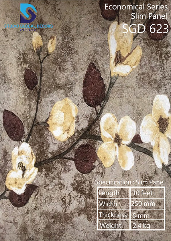 Laminated Pvc Panel - Color: More Than 50 Designs Available