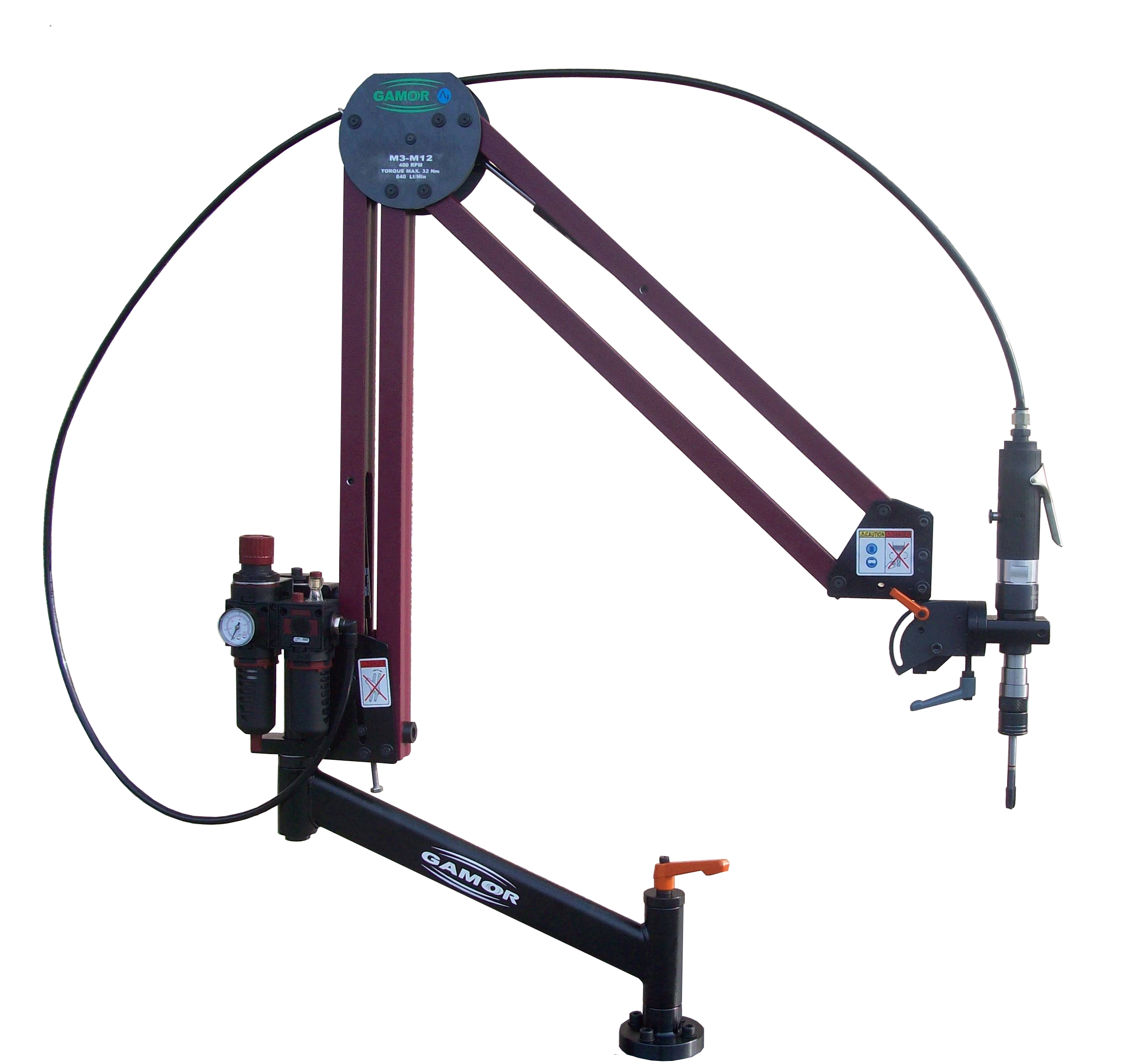 Air Tapping Machine Gn08 Vertical Model - Air Consumption: 840 Lt/min