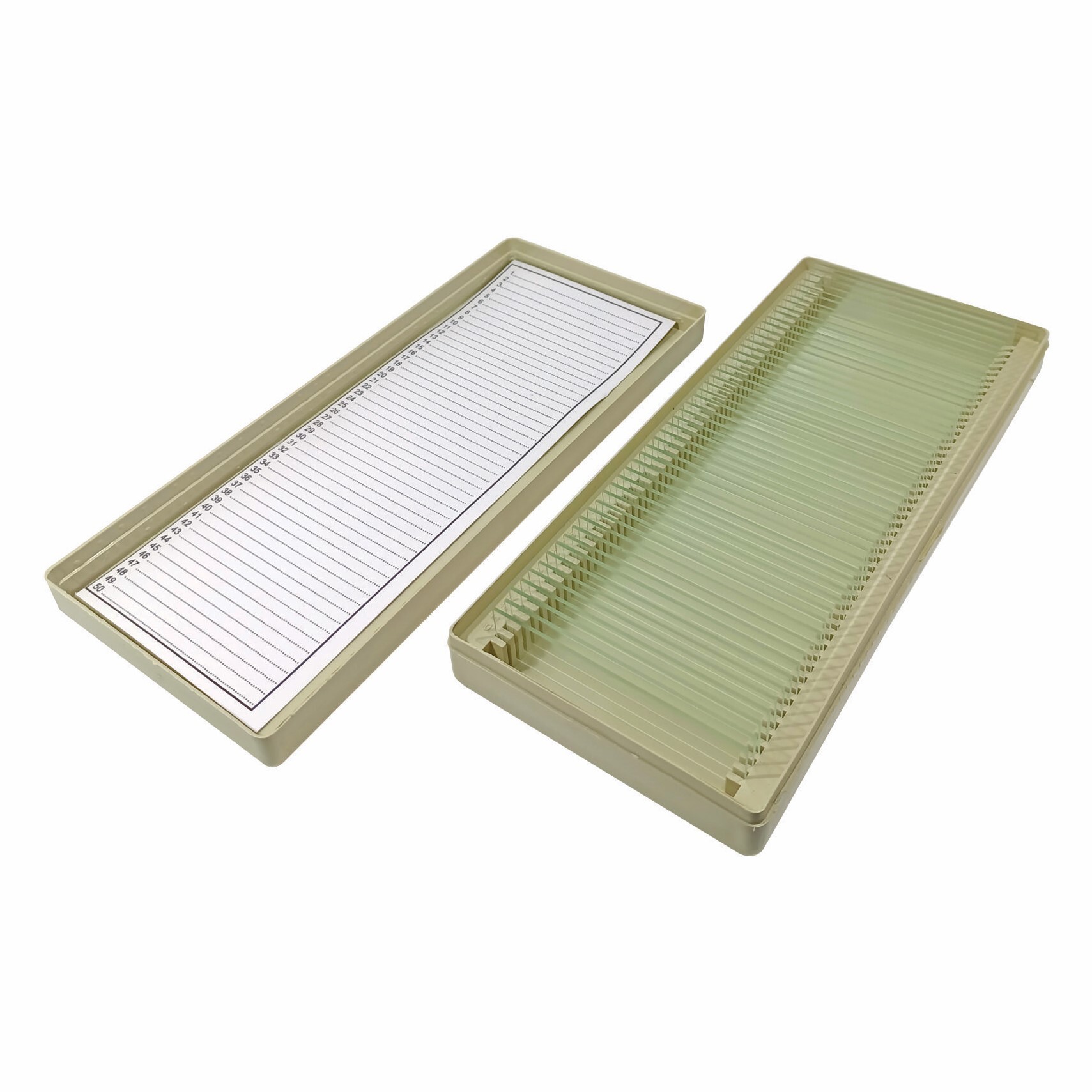 Grey Plastic Slide Box Application: Hospitals/laboratories