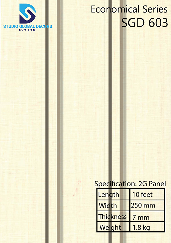 Pvc Panel - 10ft X 250mm | High Quality, Waterproof, Fire Retardant, Over 50 Designs Available