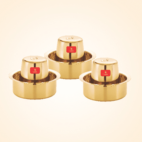 Fawn Brass Coffee Dabra Set - Brass Material, Various Sizes Available | Polished Surface Finish, Elegant Design