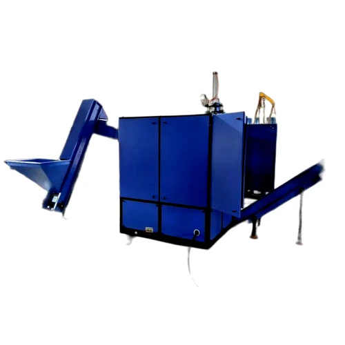 Blue Low Budget Pet Bottle Making Machine