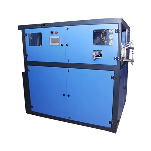 Blue 2 Cavity Automatic Pet Stretch Blow Moulding Machine