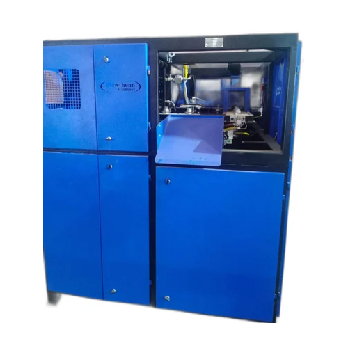 Blue 3 Kg Pet Jar Blowing Machine