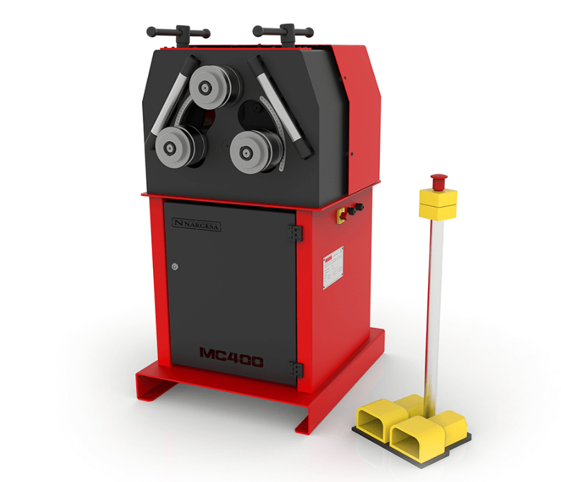 Bending Machine Mc400 - Bending Angle: Dependings Upon Size