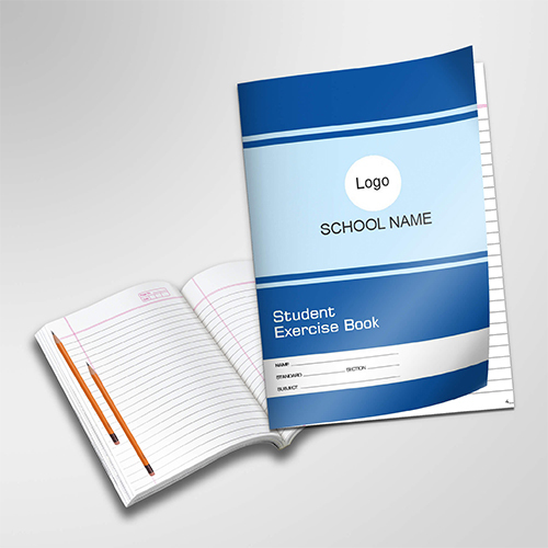 School Customized Notebook - Binding: Stapled