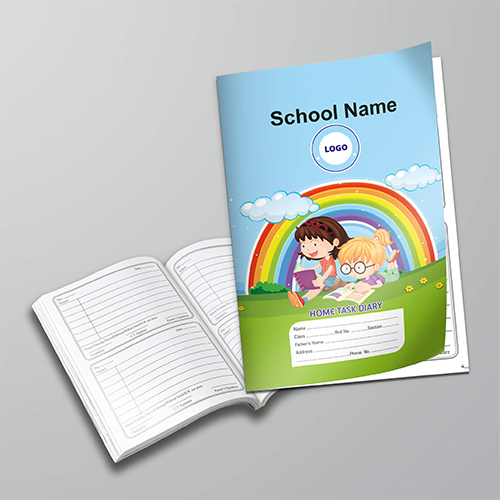 Small Diary - Binding: Staple Binding