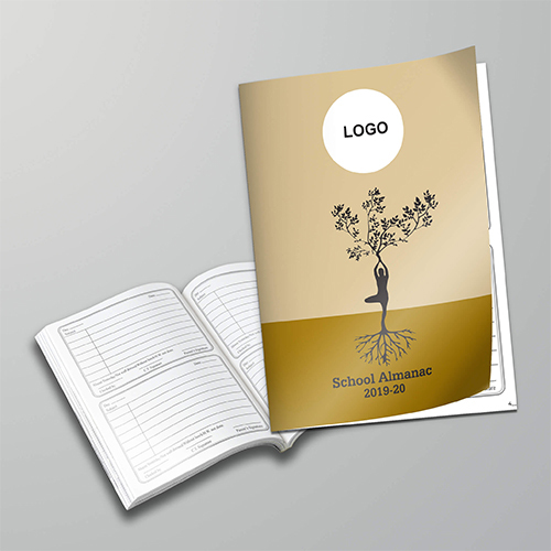 Small Diary - Binding: Stapled