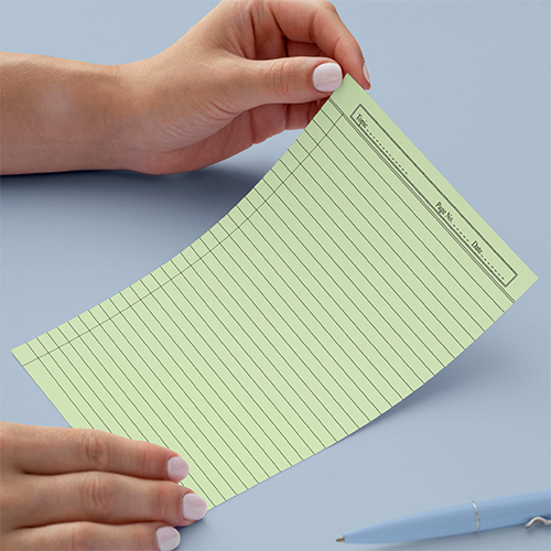 Customize Ruled Sheet - Binding: Unbound