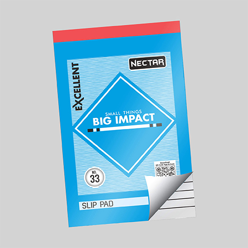 Notepad . - Binding: Glue Binding