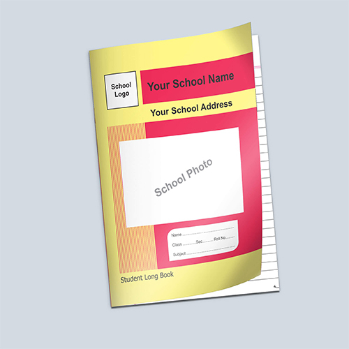 School Long Book - Binding: Soft Binding