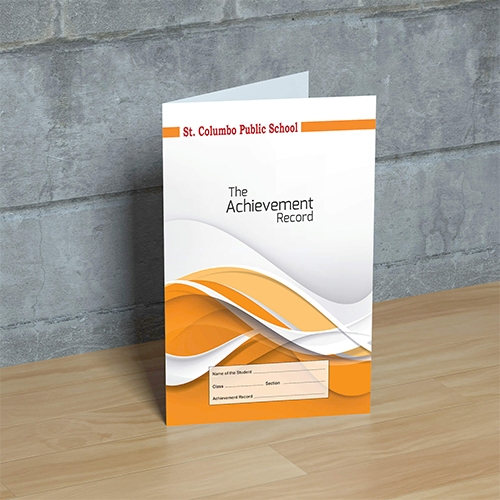 School Report Card - Binding: Staple Binding