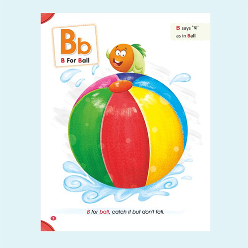 English Alphabet Book - Binding: Center Stitched