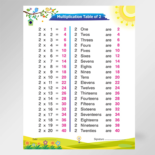 Table Book - Binding: Soft Binding