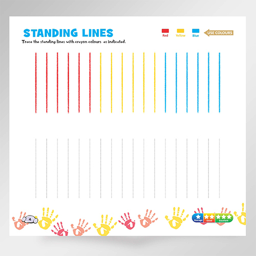 Art N Craft Part A - Softcover , Pin Binding, Enhances Fine Motor Skills & Hand-eye Coordination Through Creative Play And Experimentation