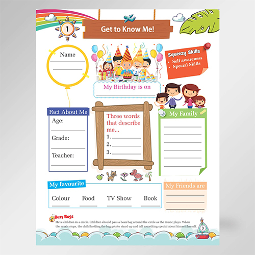 General Knowledge - Softcover, Pin Binding, Paper | Colorful Hd Creative Worksheets For Developing Social, Analytical, And Reasoning Skills