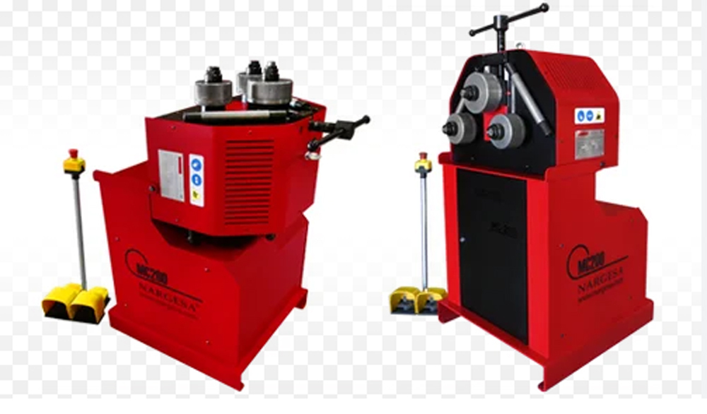 Section Bending Machine Mc200 - Bending Angle: Dependings Upon Size