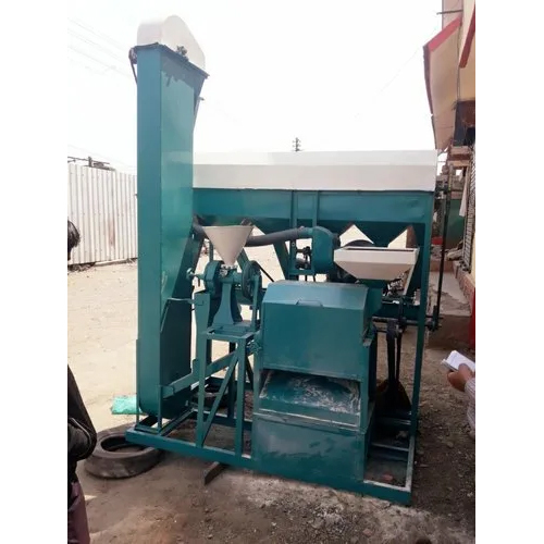 5 HP Single Sheller Single Roller Dal Mill Machine - Stainless Steel, 0.5-1 Ton/Hour Production Capacity | Semi-Automatic, High Efficiency, Less Than 1% Broken Pulses
